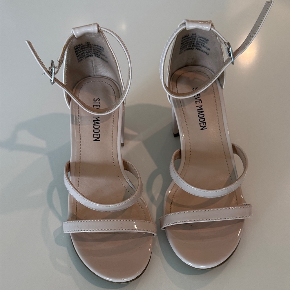 Steve Madden Girls Pink Heels Size 1